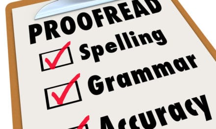 Why bother proofreading your work?