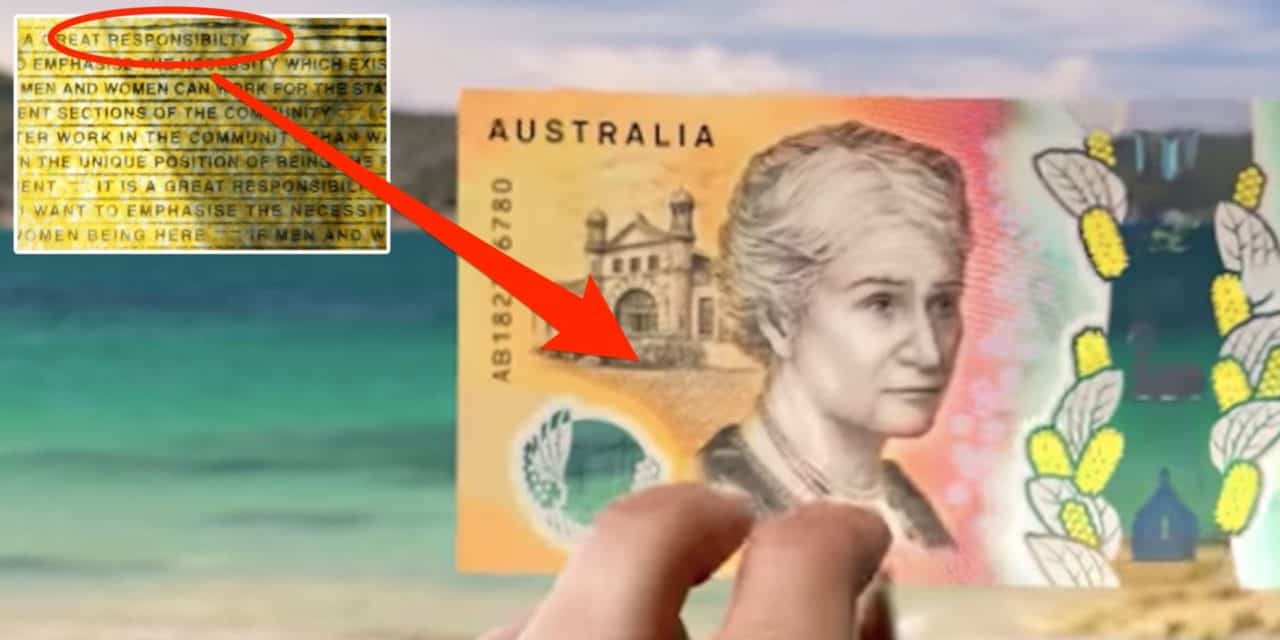 The embarrassing spelling mistake on Australia’s new $50 note